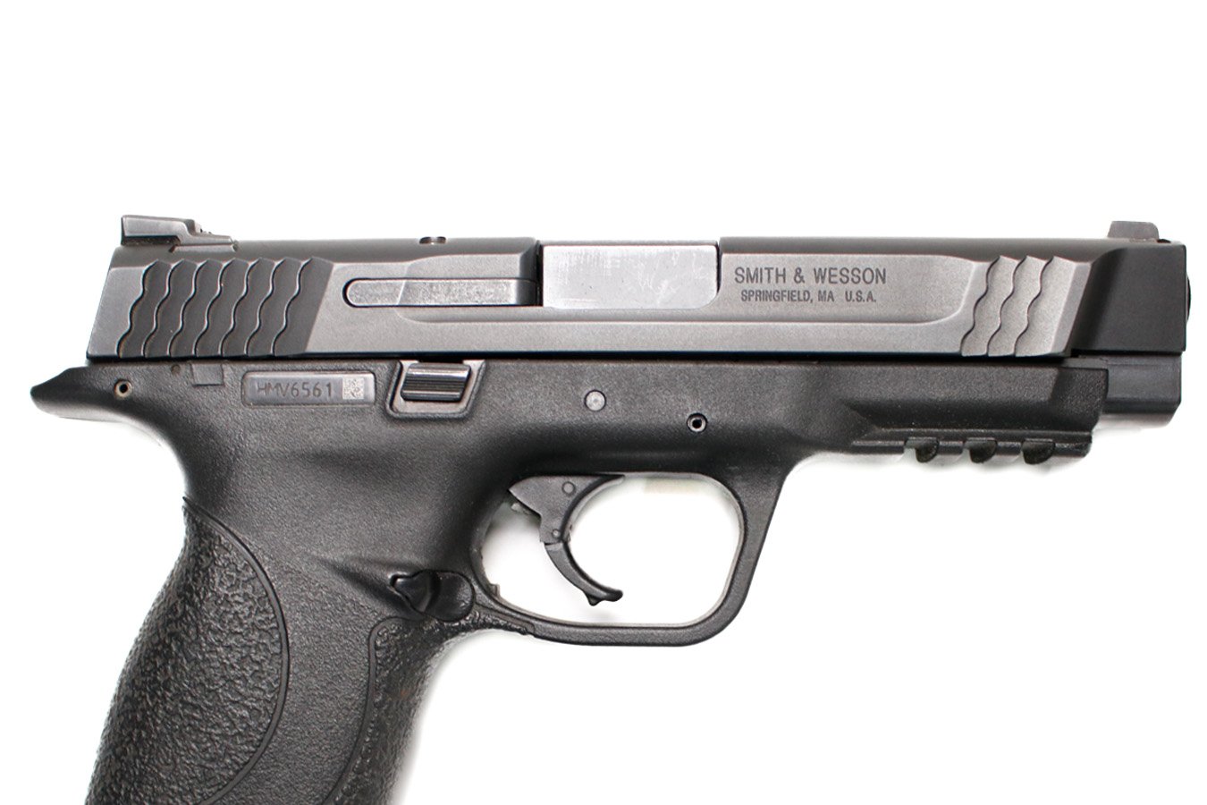 SMITH AND WESSON M&P45 Gen1 45 ACP Police Trade-In Pistol with Three Magazines and Original Box