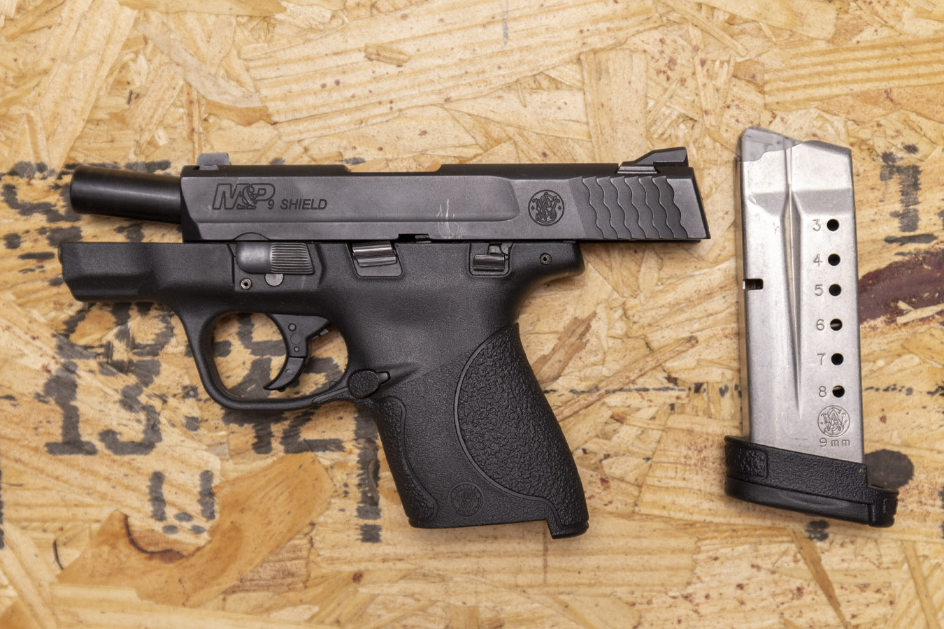 SMITH AND WESSON M&P9 Shield 9mm Police Trade-In Pistol