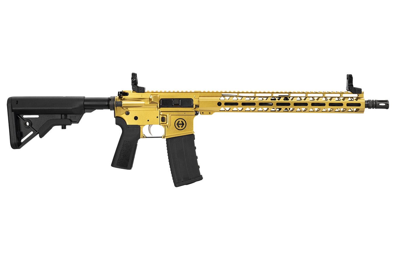 Co Point Rifie Hi Point HP-15 5.56 NATO Semi-Automatic Rifle with Gold Finish ...