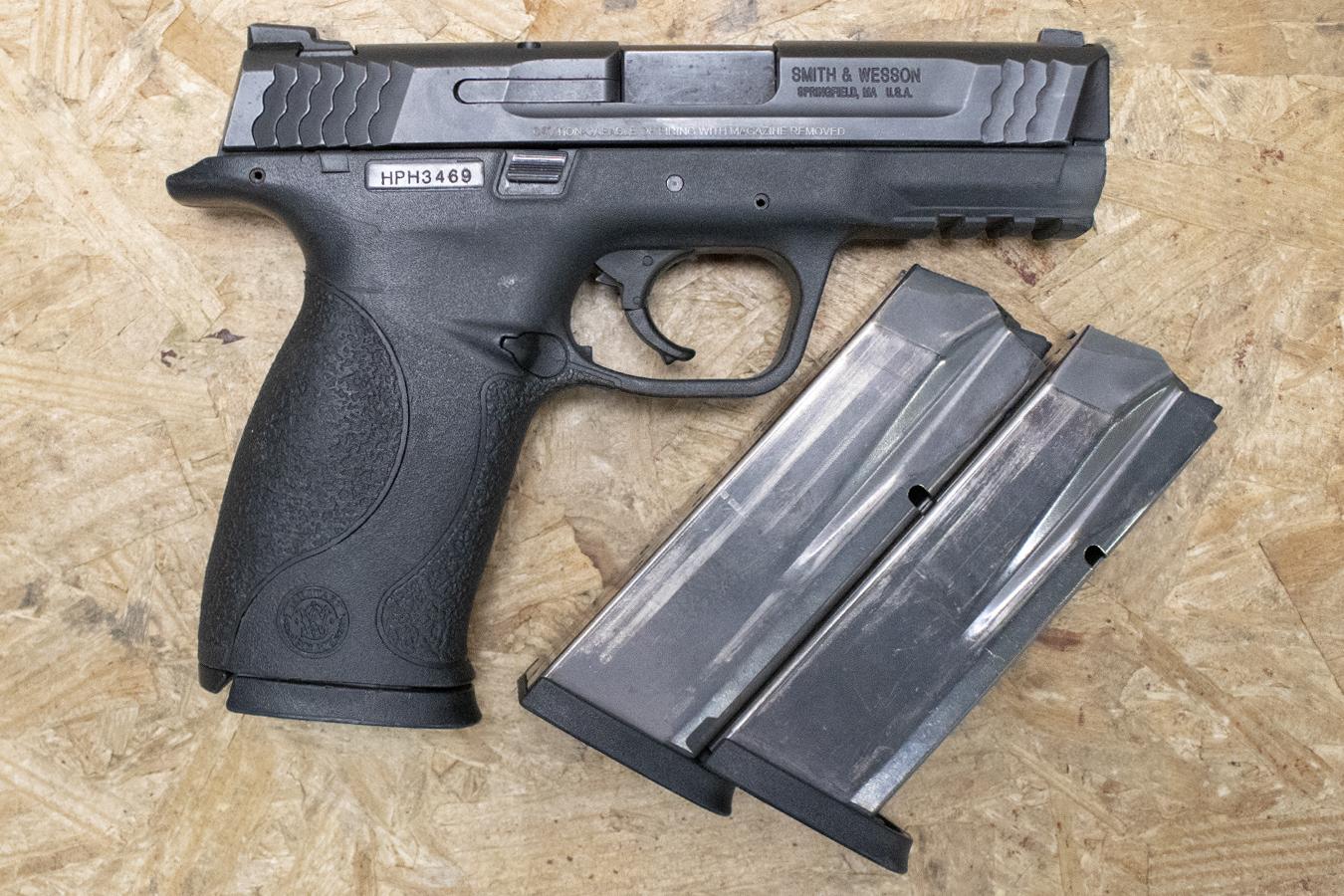 SMITH AND WESSON M&P45 45ACP Police Trade-In Pistol with Three Magazines