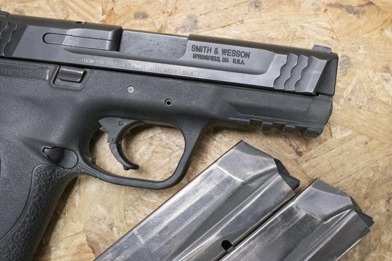 SMITH AND WESSON M&P45 45ACP Police Trade-In Pistol with Three Magazines
