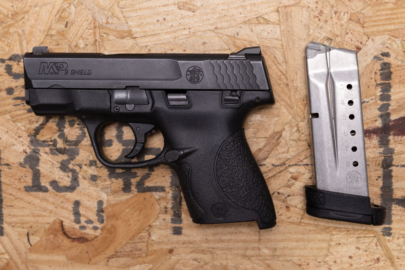 SMITH AND WESSON M&P9 Shield 9mm Police Trade-In Pistol
