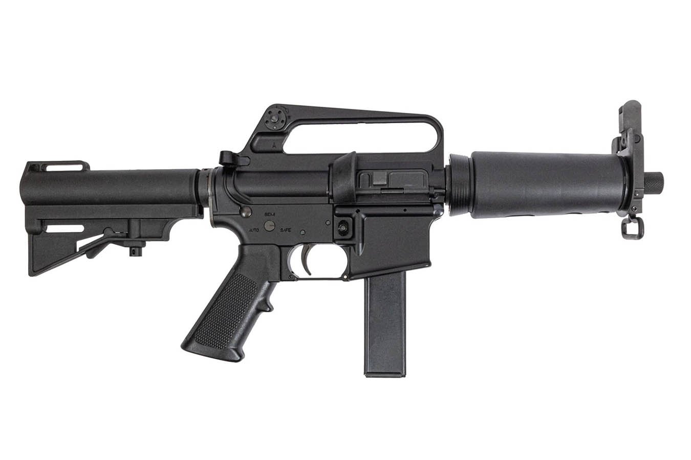 H&R Retro DOE 9mm Semi-Auto Pistol w/ Threaded Barrel, HAR15 Brace