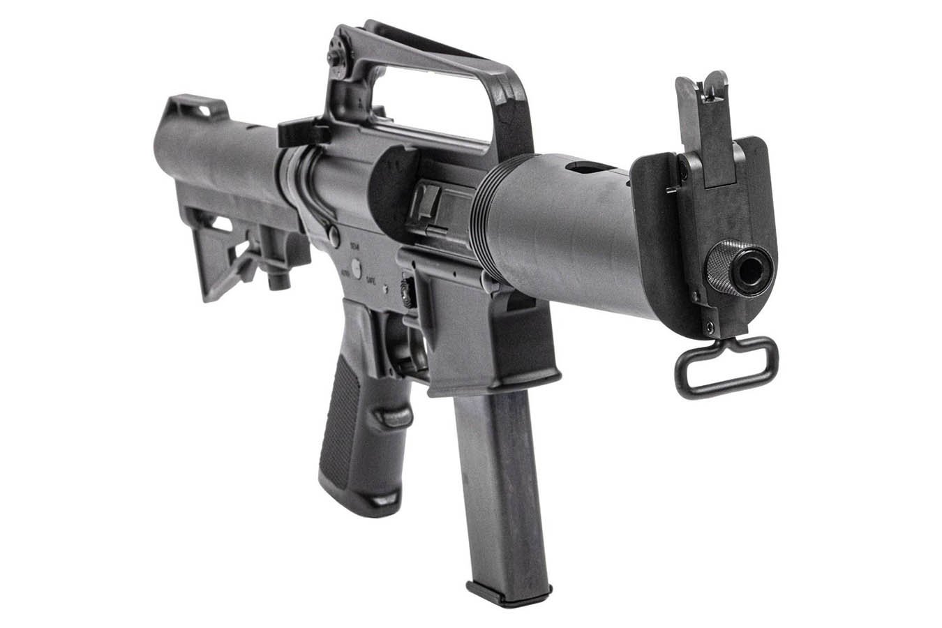 H&R Retro DOE 9mm Semi-Auto Pistol w/ Threaded Barrel, HAR15 Brace