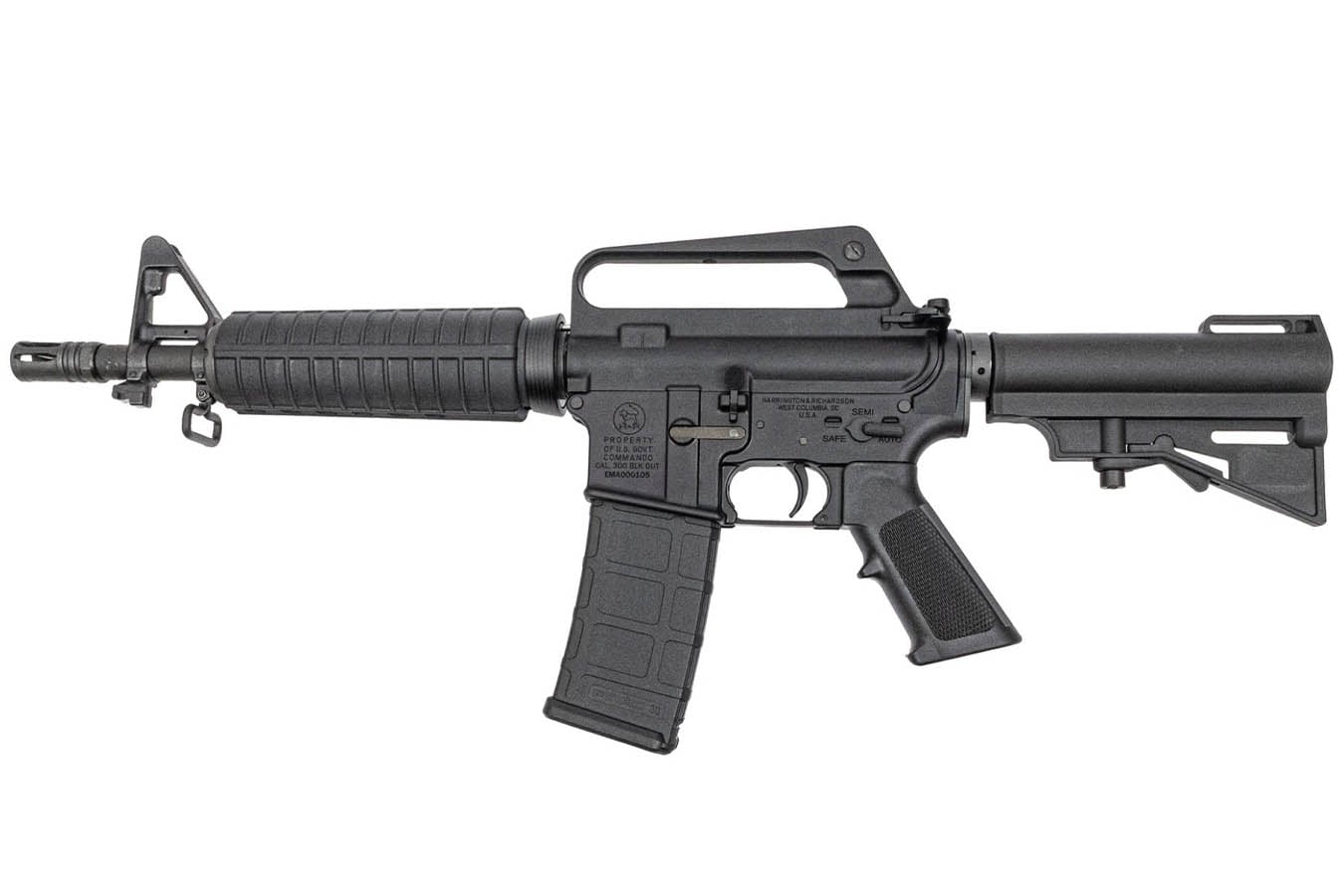 H AND R Commando 300 Blackout Semi-Auto Pistol w/ CAR Brace