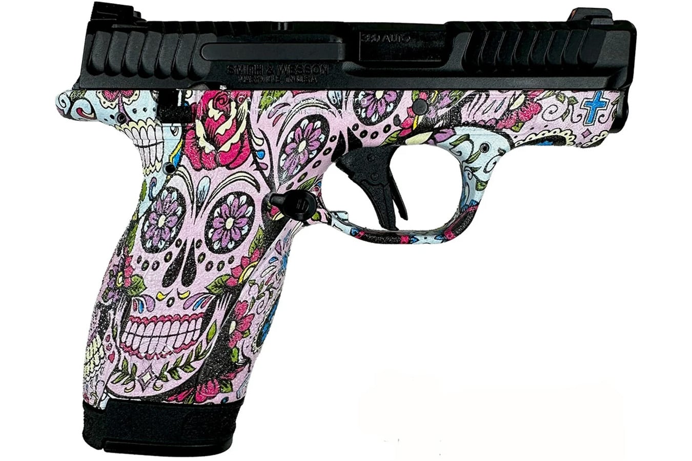 SMITH AND WESSON Bodyguard 2.0 380 ACP Semi-Auto Pistol with Sugar Skull Finish 