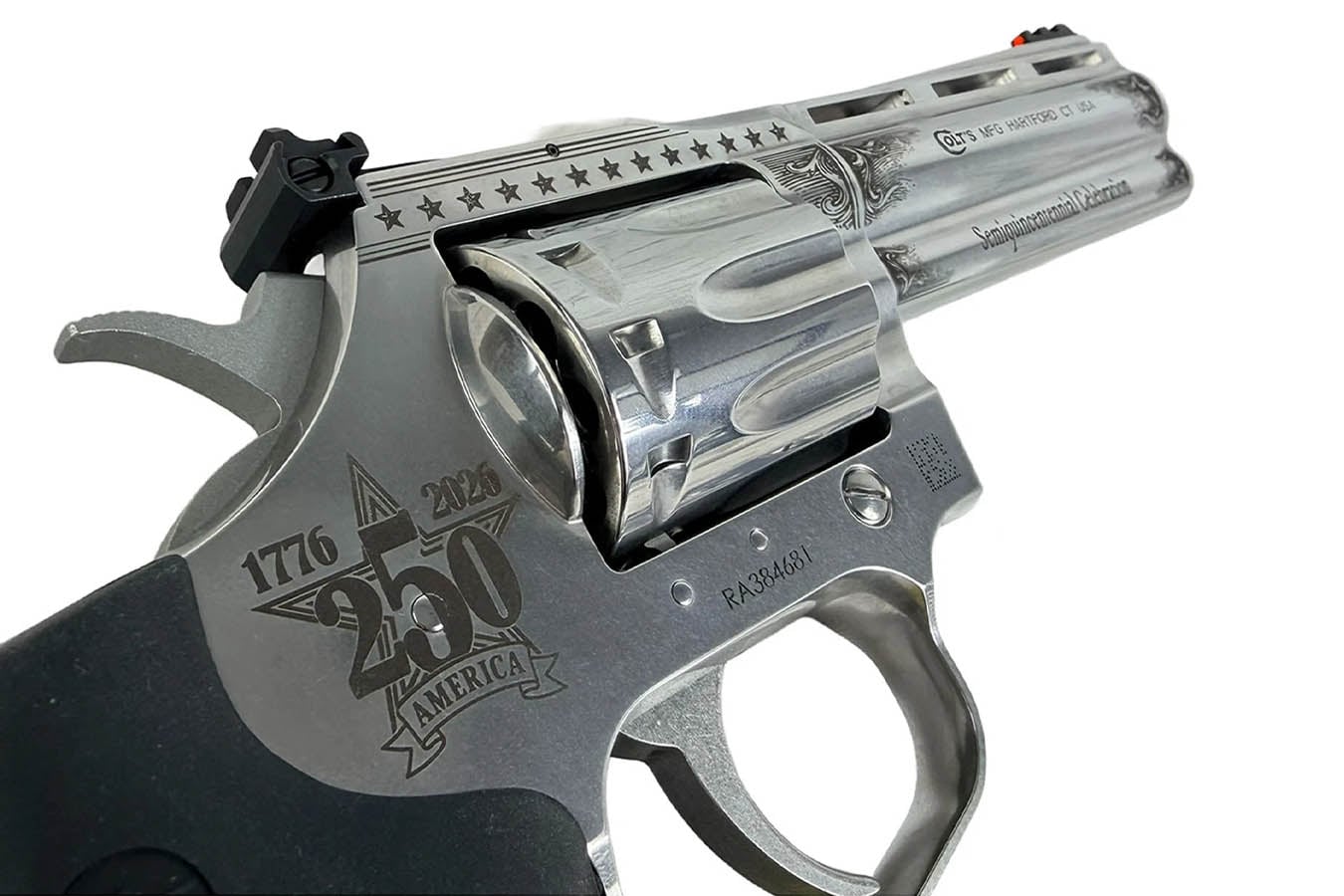 COLT King Cobra 22LR Custom USA 250th Anniversary Double Action Revolver