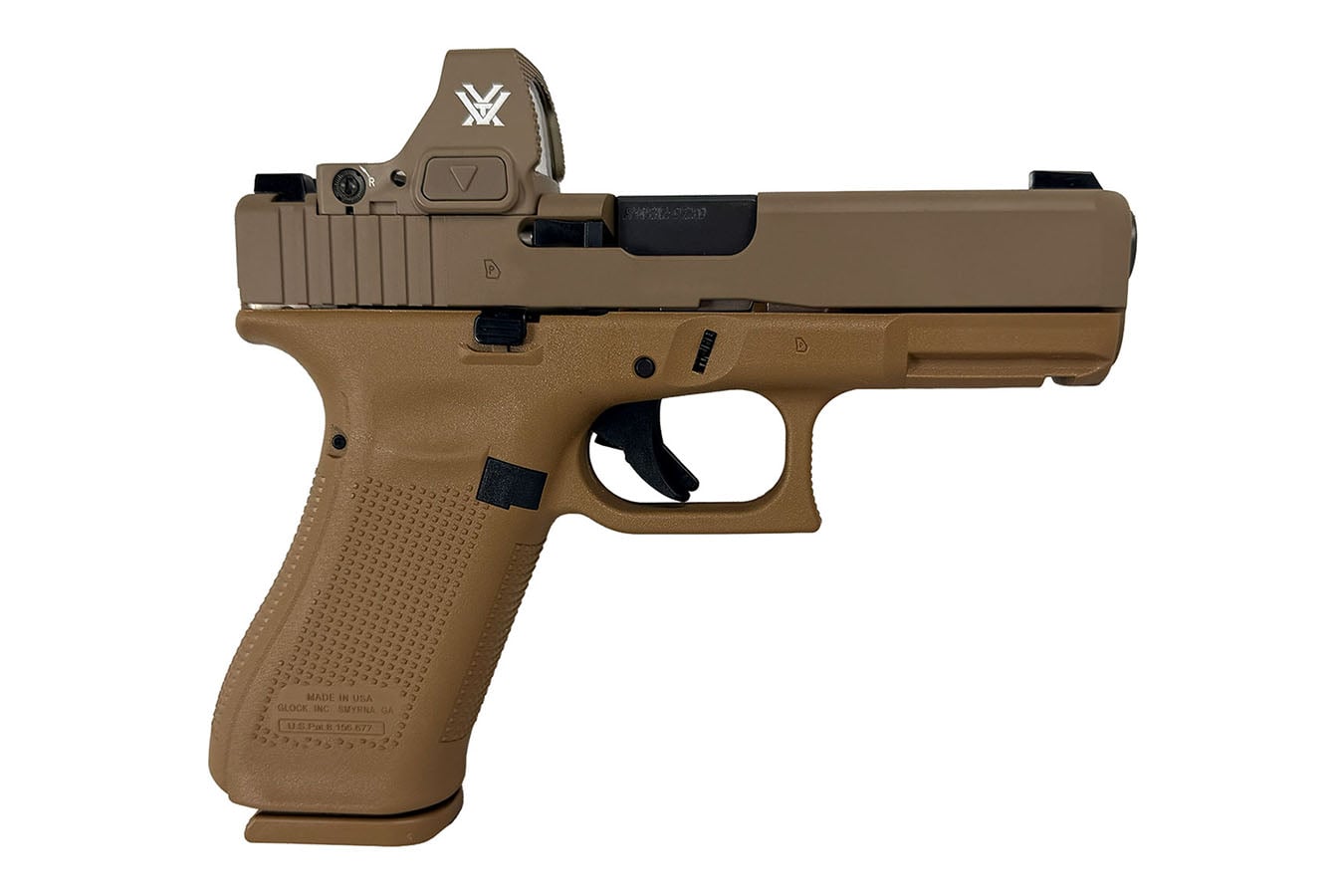 GLOCK 19X V 9mm Optic Ready Pistol w/ Vortex Defender-ST Red Dot Sight