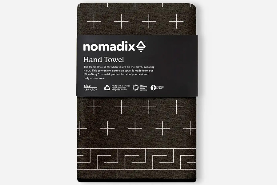 NOMADIX Hand Towel Barton Black