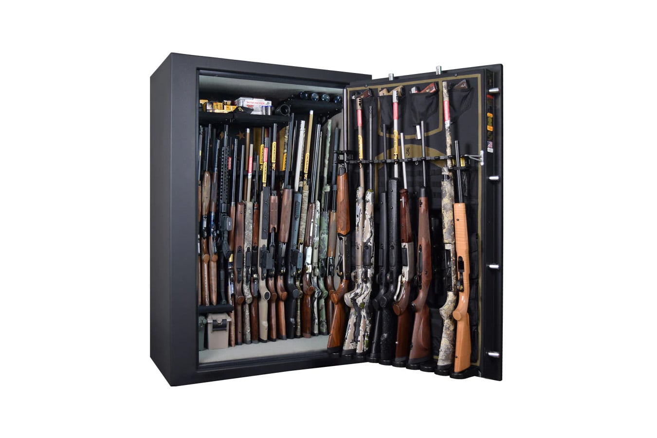 Browning Pro Steel Hunter Series 49-Gun Safe with E-Lock In Textured Putty Gray