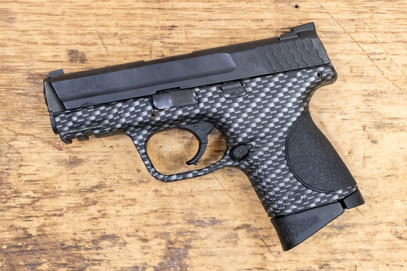 SMITH AND WESSON M&P9C 9mm Police Trade-in Pistol