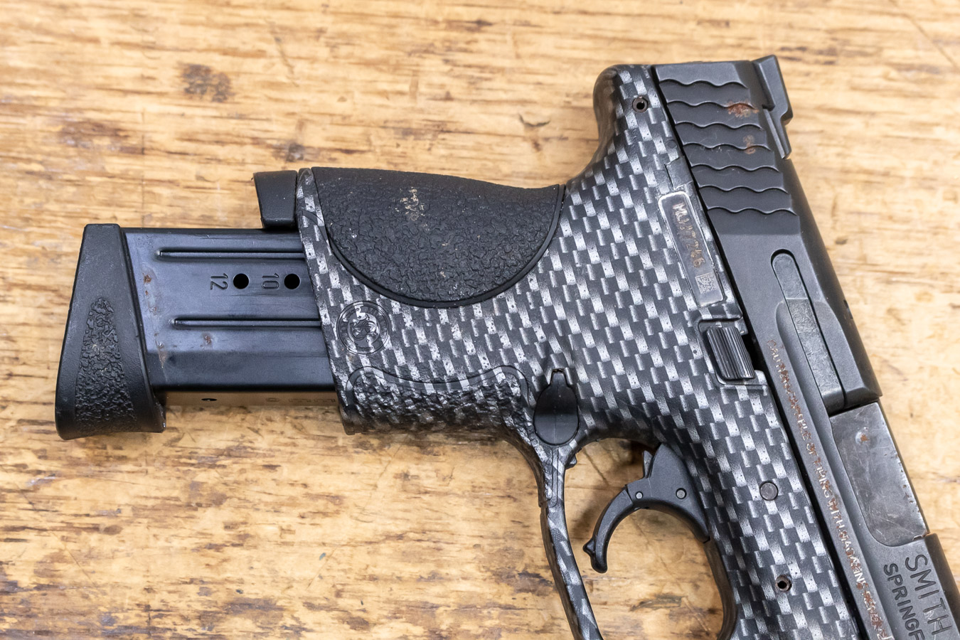 SMITH AND WESSON M&P9C 9mm Police Trade-in Pistol