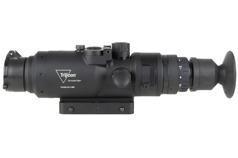 TRIJICON IR Hunter 24-3 Thermal Riflescope with 1.2-9.6x24mm Multi Reticle 1x-8x Zoom Matte Black