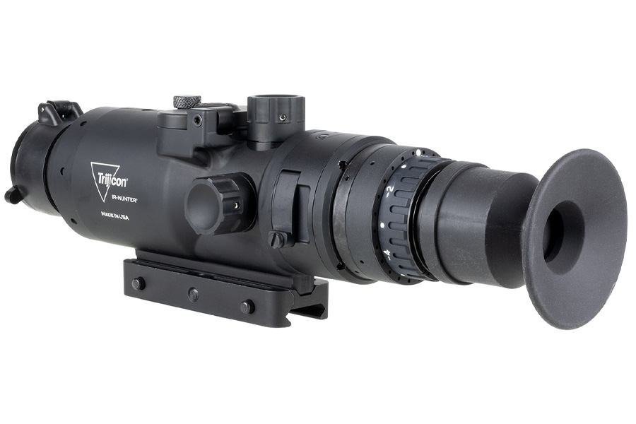 TRIJICON IR Hunter 24-3 Thermal Riflescope with 1.2-9.6x24mm Multi Reticle 1x-8x Zoom Matte Black