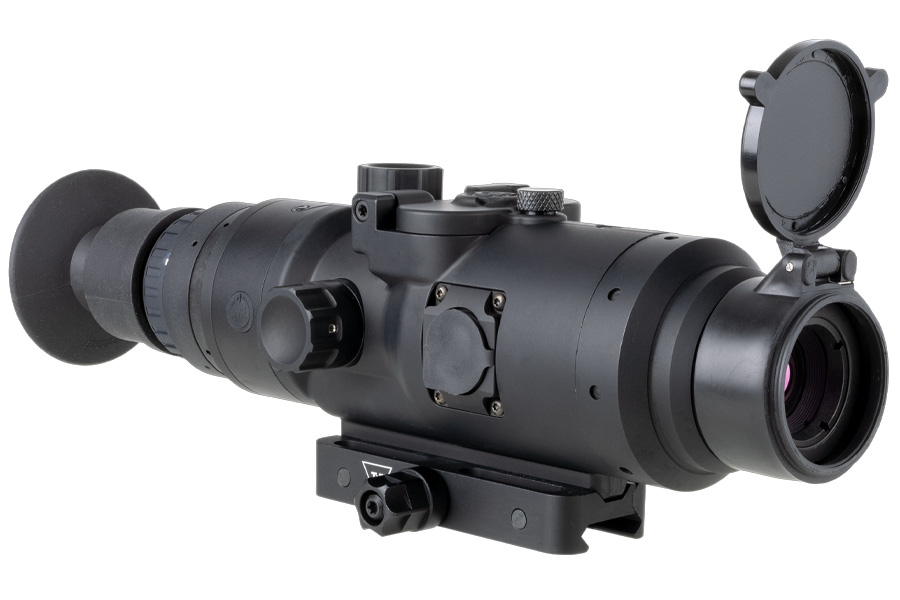 TRIJICON IR Hunter 24-3 Thermal Riflescope with 1.2-9.6x24mm Multi Reticle 1x-8x Zoom Matte Black