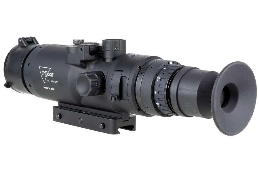 TRIJICON IR Hunter 35-3 Thermal Riflescope with 1.75-14x 35mm Multi Reticle 1x-8x Zoom 640x480 12 Microns 60Hz Resolution Black