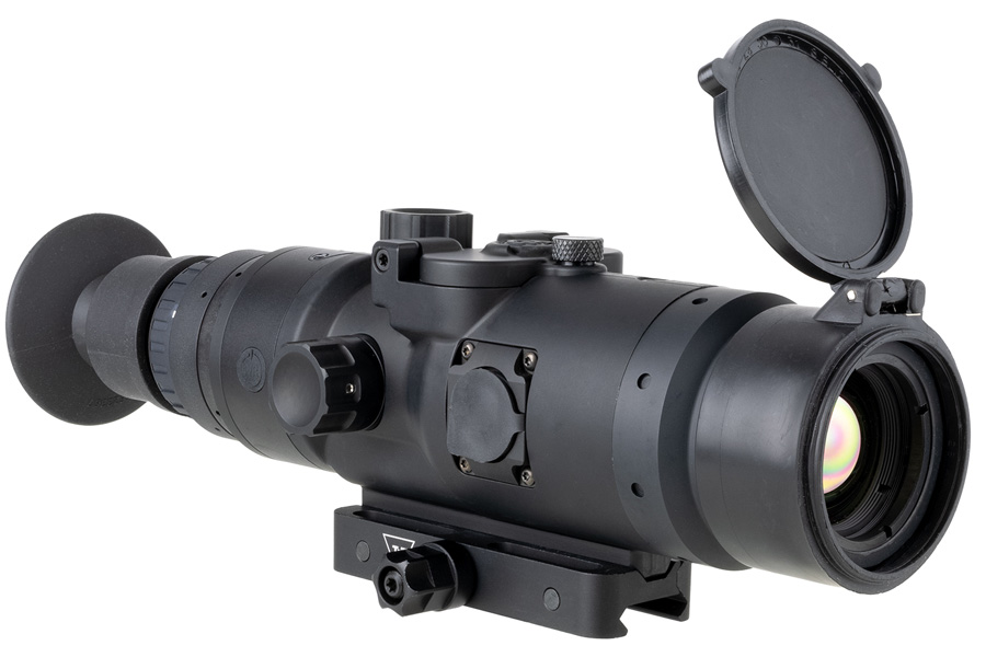 TRIJICON IR Hunter 35-3 Thermal Riflescope with 1.75-14x 35mm Multi Reticle 1x-8x Zoom 640x480 12 Microns 60Hz Resolution Black