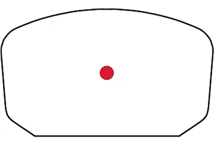 Ameriglo Haven Matte Black 1x3.5 MOA Red Dot