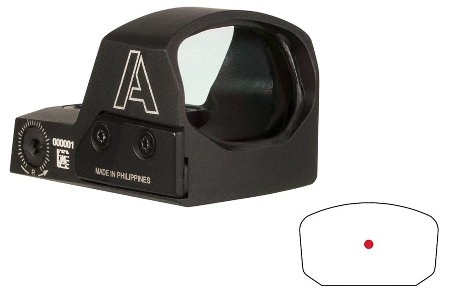 Ameriglo Haven Matte Black 1x3.5 MOA Red Dot