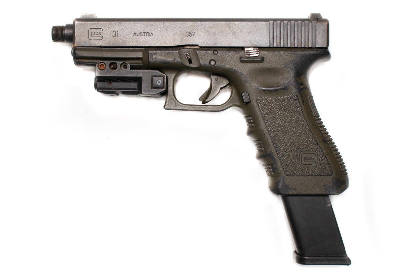 GLOCK 31 Gen3 357 SIG Police Trade-In Pistol with Threaded Barrel