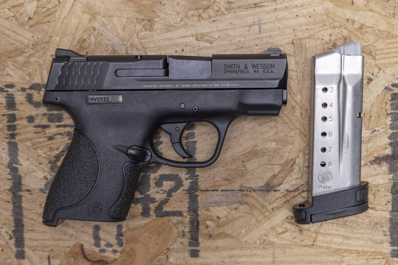 SMITH AND WESSON M&P9 Shield 9mm Police Trade-In Pistol