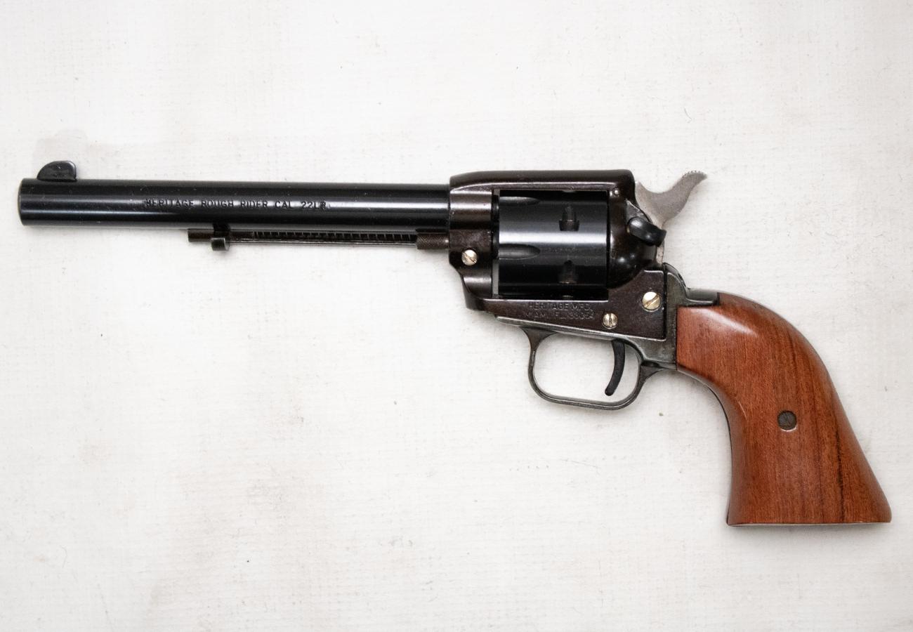 Ruger Rough Rider Heritage Rough Rider 22LR Police Trade-In Single-Action Revolver with ...