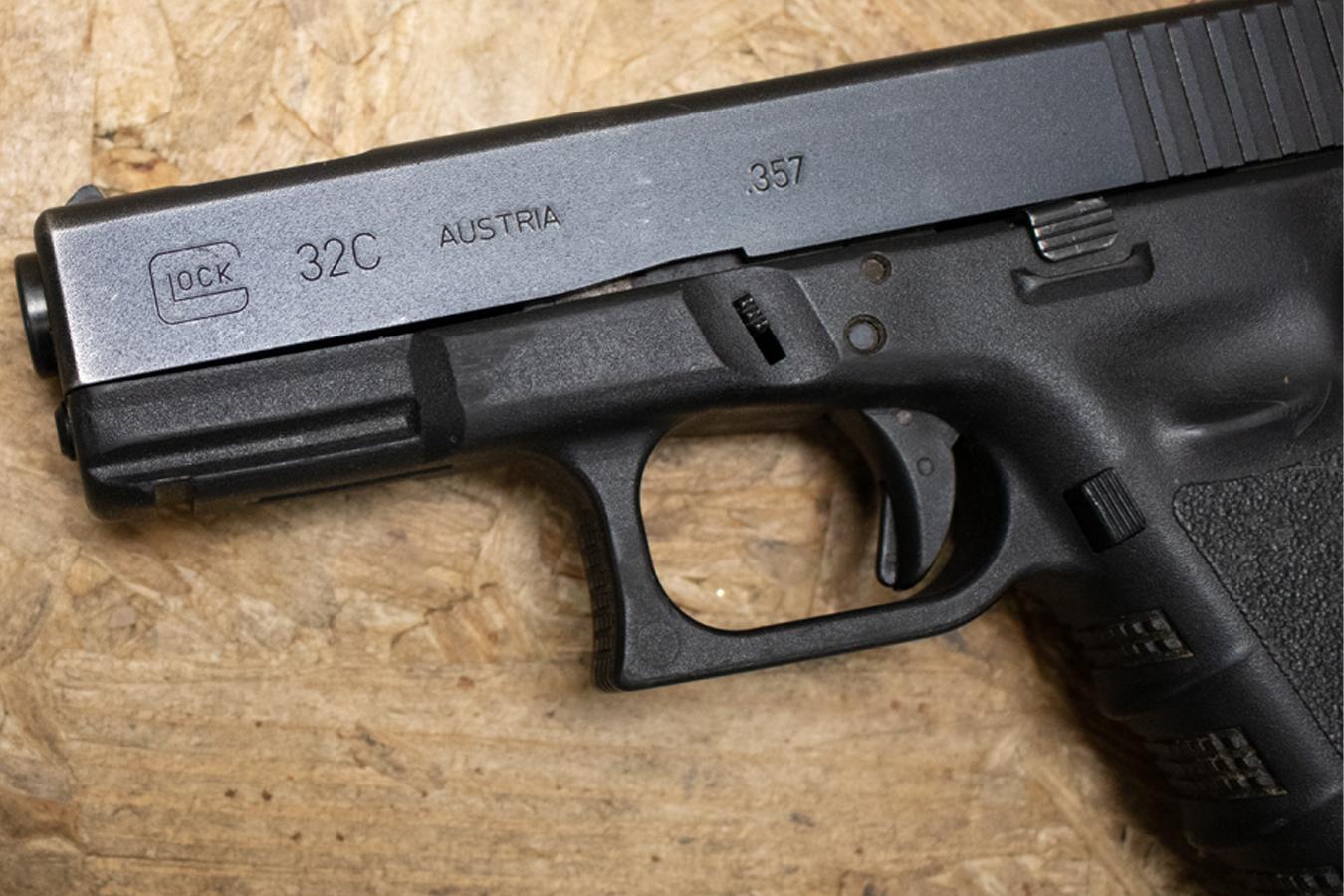 GLOCK 32C 357 SIG Police Trade-In Compensated Semi-Automatic Pistol