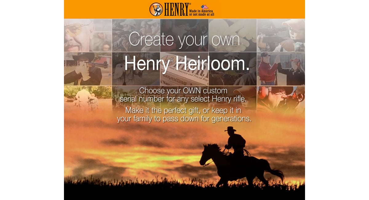 HENRY REPEATING ARMS Golden Boy 22 Magnum Lever Action Heirloom Rifle