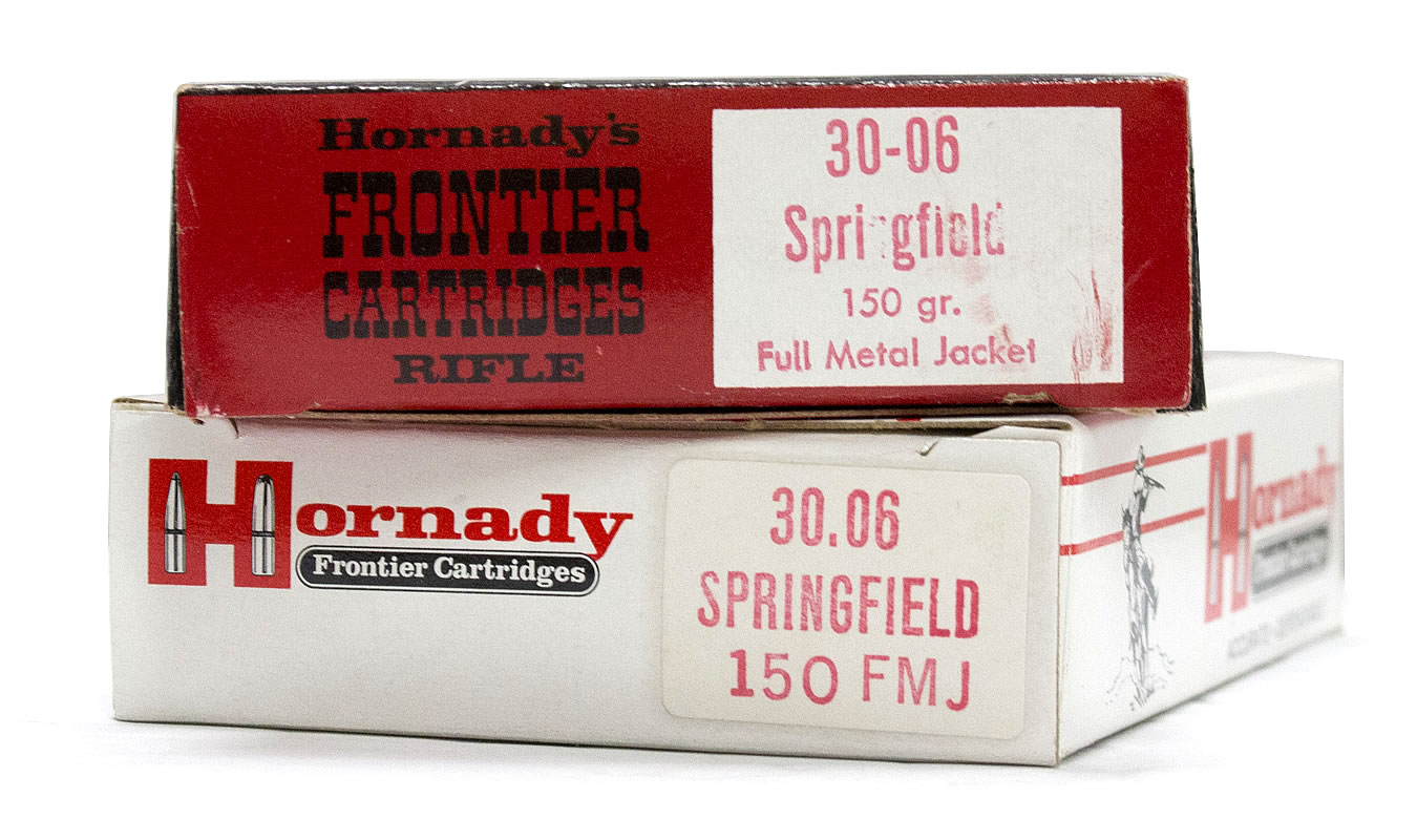 HORNADY 30-06 Springfield 150 gr FMJ Frontier Police Trade 20/Box