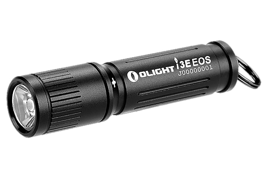 OLIGHT I3EBK i3E EOS Black Anodized 90 Lumens White LED