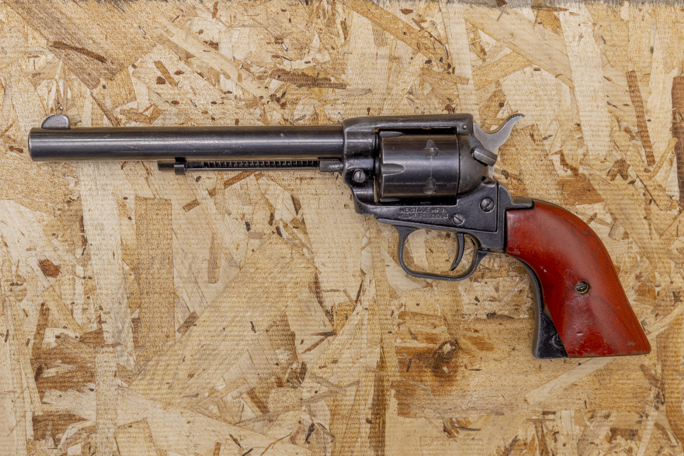 HERITAGE Rough Rider .22 Cal Police Trade-In Revolver with 6.5 Inch Barrel