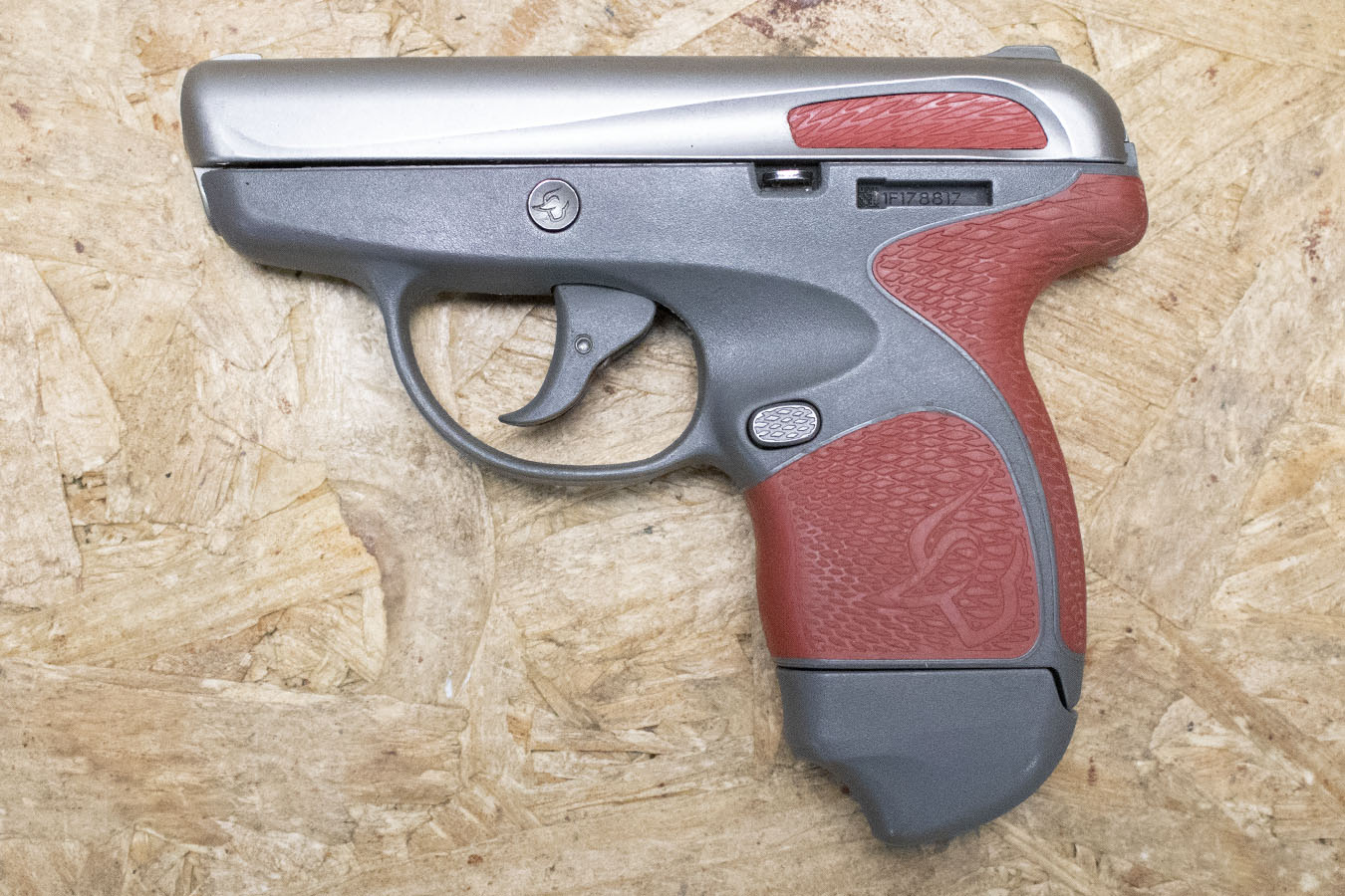 TAURUS Spectrum 380ACP Used Trade-In Micro-Compact Pistol with Gray-Red-Stainless Finish