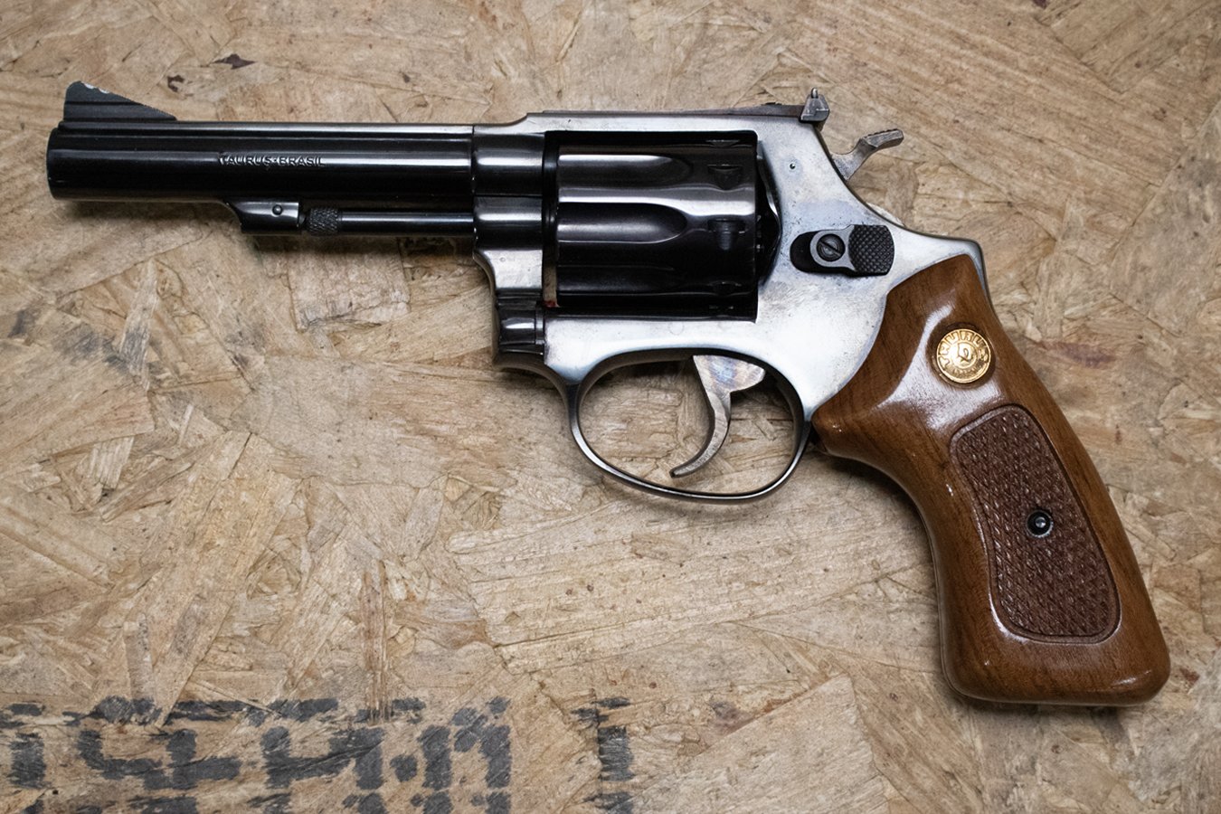 TAURUS Model 94 22LR Police Trade-In Revolver with Wood Grips