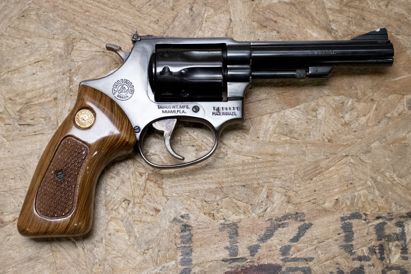 TAURUS Model 94 22LR Police Trade-In Revolver with Wood Grips