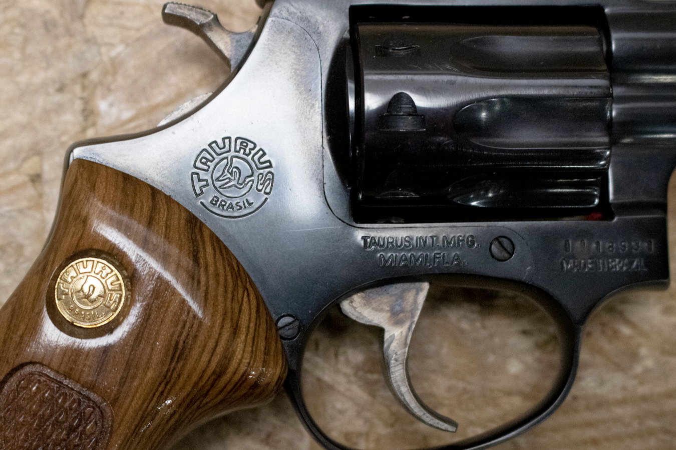TAURUS Model 94 22LR Police Trade-In Revolver with Wood Grips