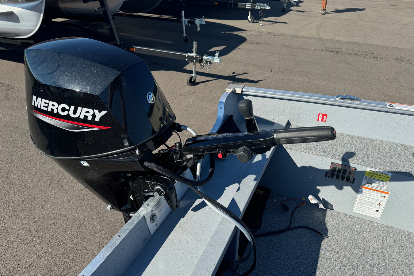Lund 2025 1600 Fury Tiller Heritage Edition with Mercury 25ELHPT