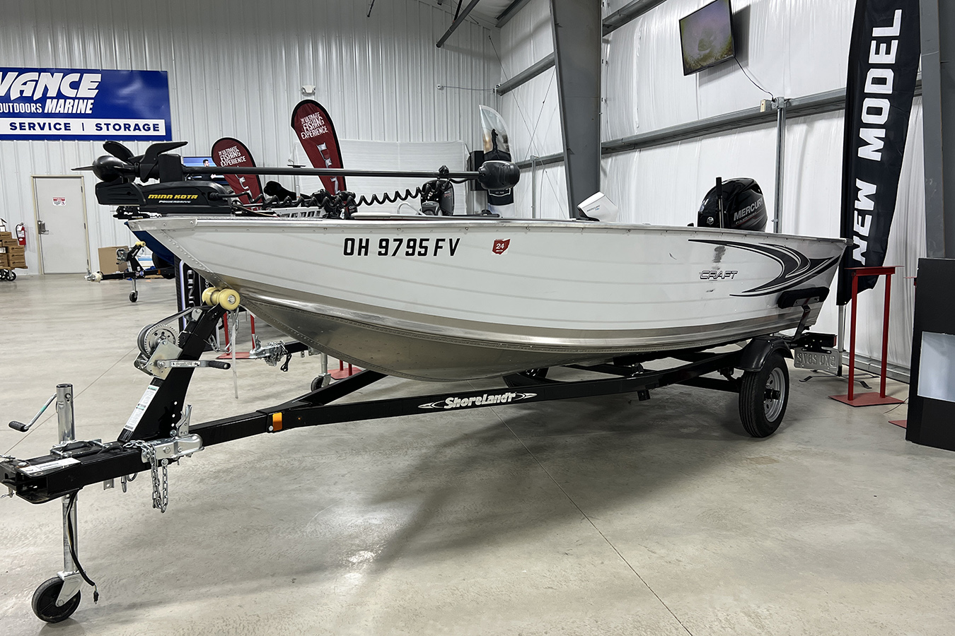 Smokercraft 2019 Smokercraft Patriot DLXT 16 with Mercury 40 ELHGA