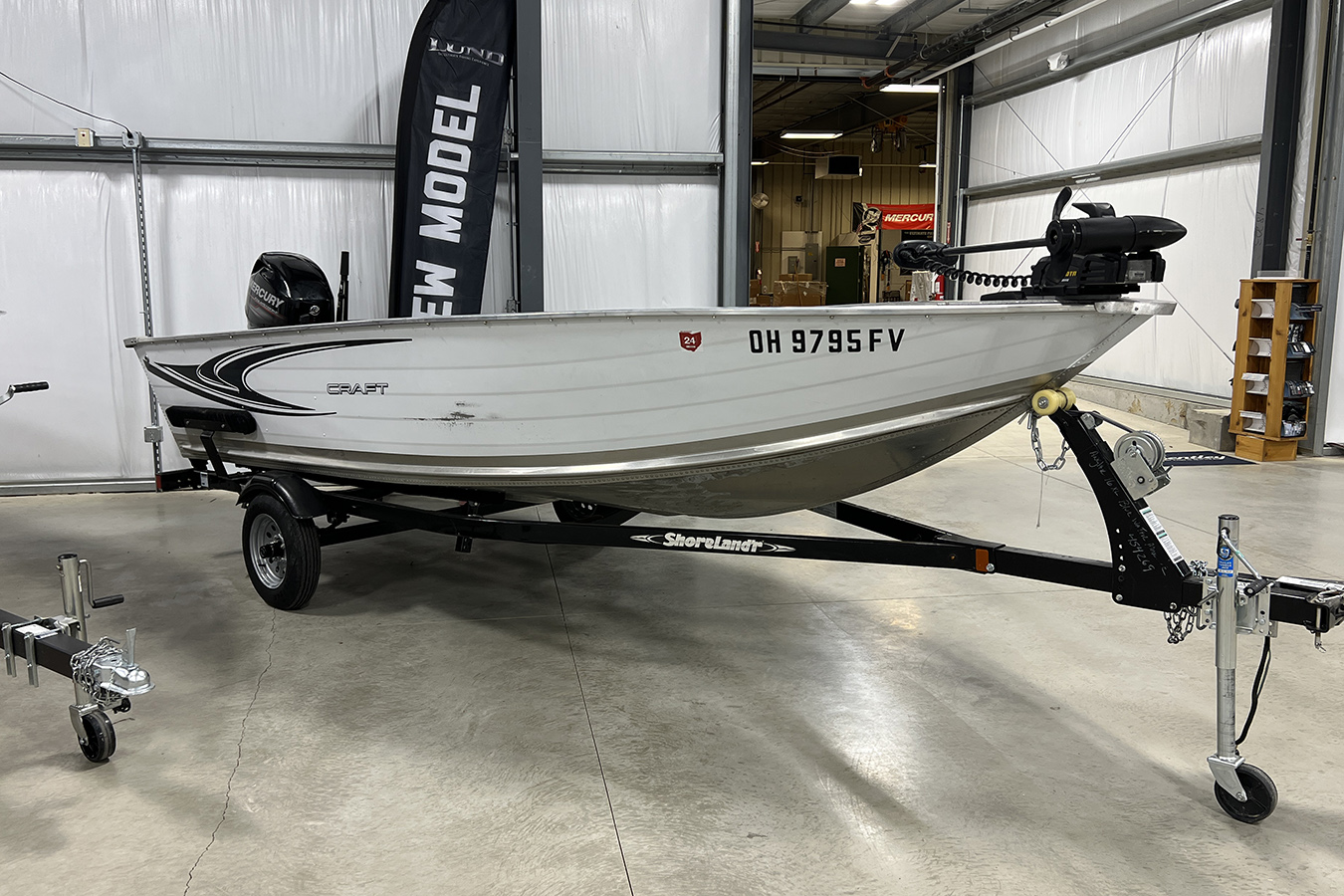 Smokercraft 2019 Smokercraft Patriot DLXT 16 with Mercury 40 ELHGA