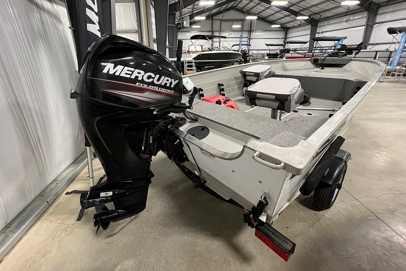 Smokercraft 2019 Smokercraft Patriot DLXT 16 with Mercury 40 ELHGA