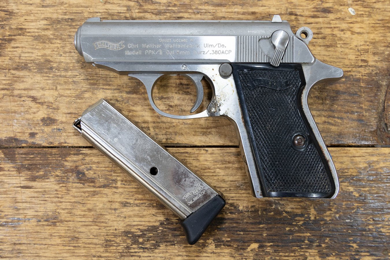 WALTHER PPK/S 380ACP Police Trade-In Pistol