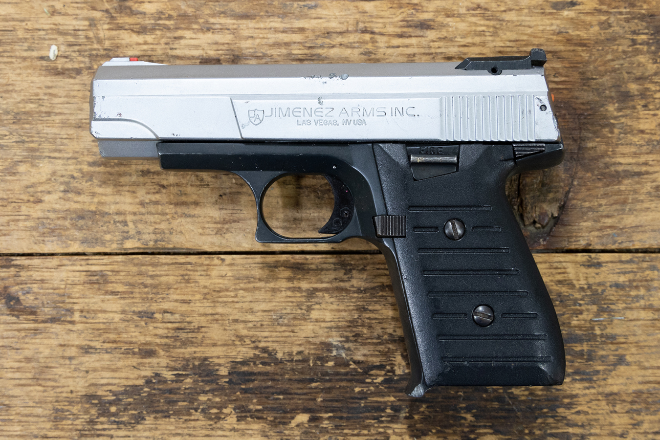 JIMENEZ ARMS JA Nine 9mm Police Trade-In Pistol (Magazine Not Included)