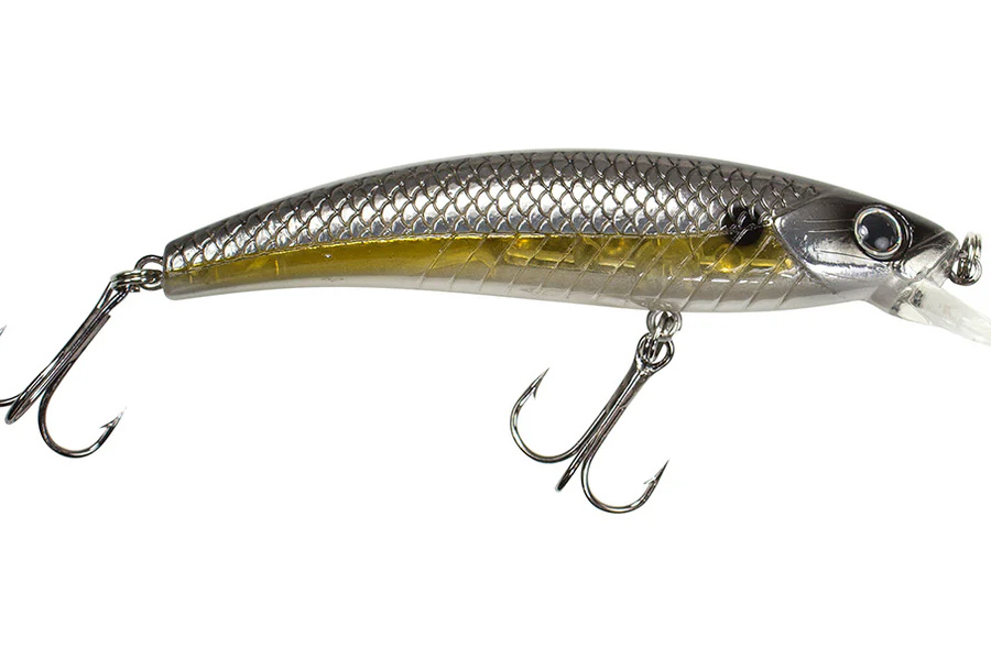LUNKERHUNT Impact Distress 6F Floating Jerkbait Silver Side
