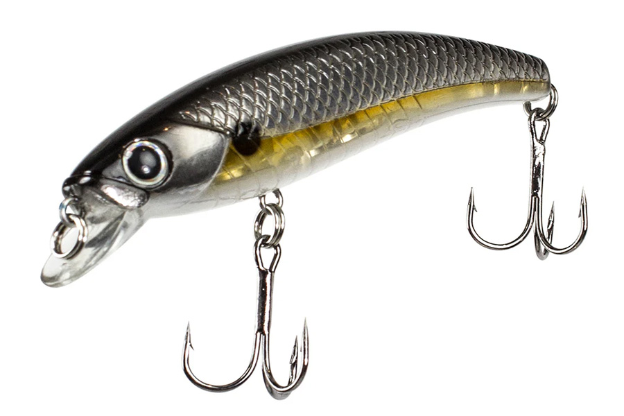 LUNKERHUNT Impact Distress 6F Floating Jerkbait Silver Side