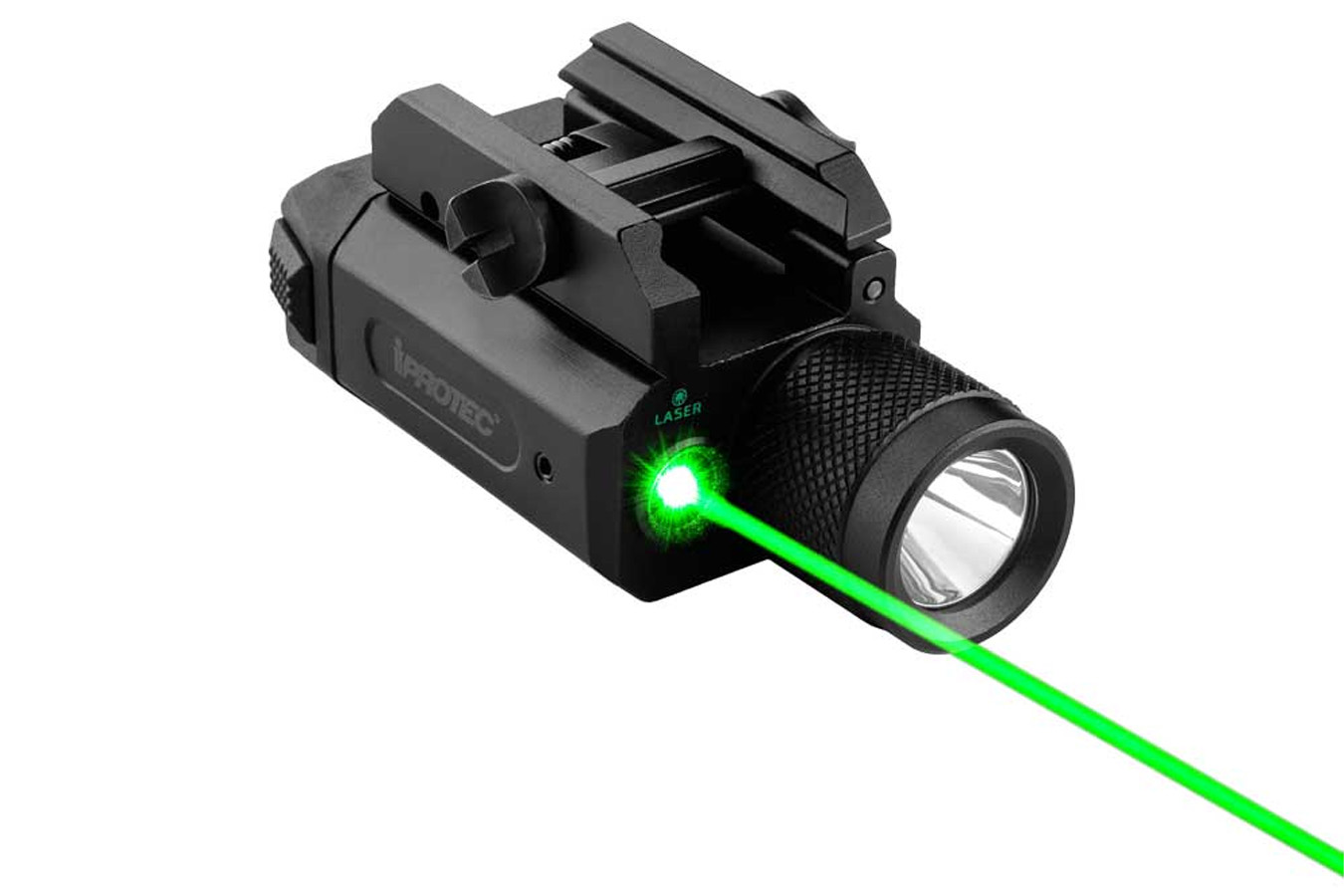 Iprotec RM600LSG Rail Mount Light with Green Laser