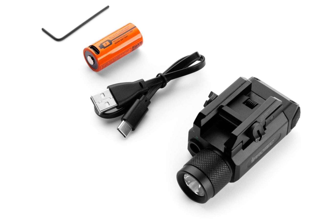 Iprotec RM600LSG Rail Mount Light with Green Laser
