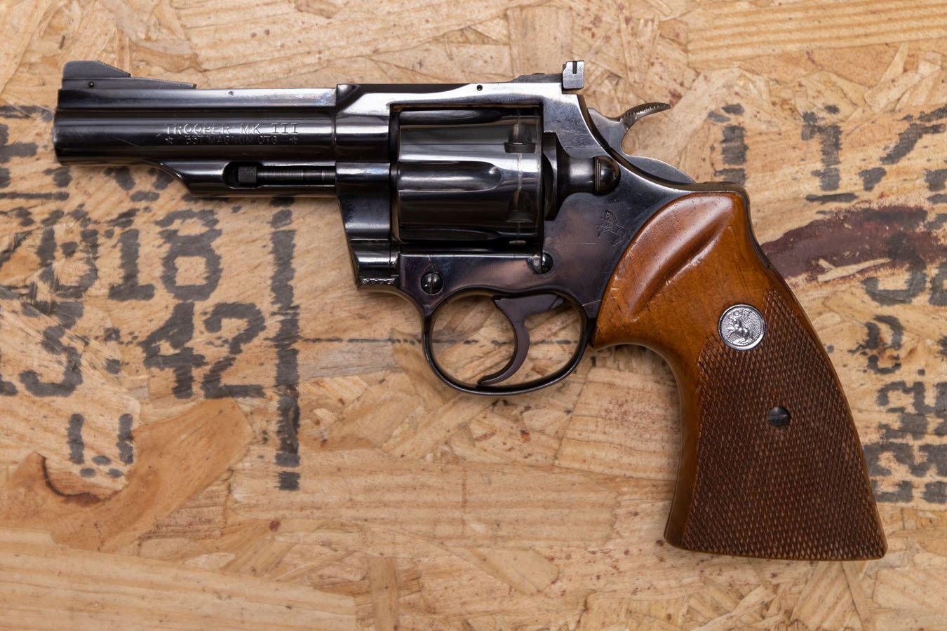 COLT Trooper MK III .357 Magnum Police Trade-In Revolver