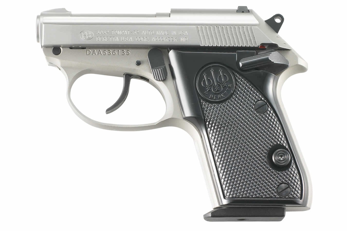 BERETTA 3032 Tomcat Inox 32 ACP Concealed Carry Pistol