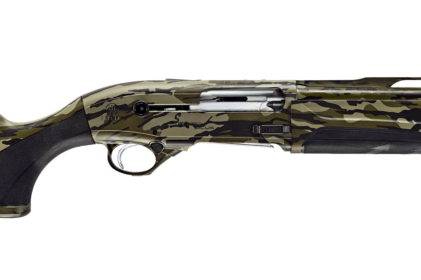 BERETTA A400 Xtreme Plus 12-Gauge Semi-Auto Shotgun with Mossy Oak Bottomland Camo Finish (Left Handed)