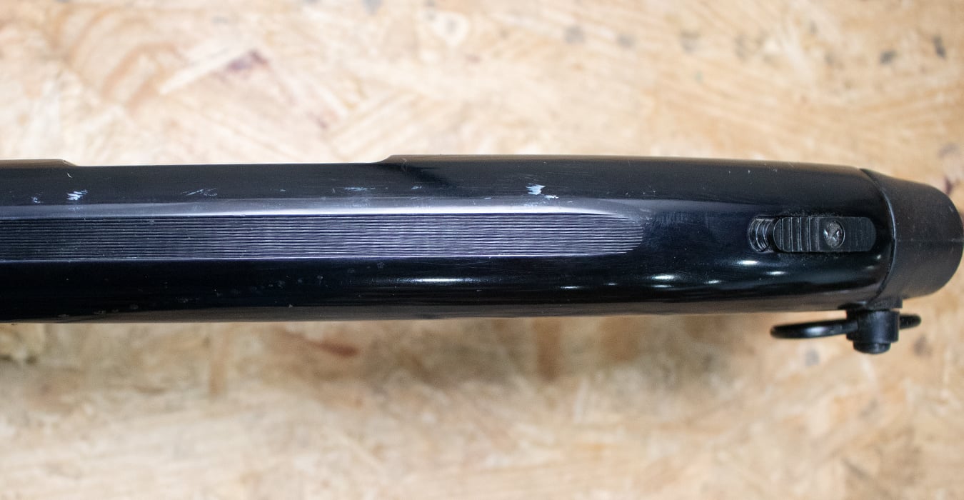 MOSSBERG 500A 12 Gauge Police Trade-In Shotgun with Extended Magazine and Pistol Grip