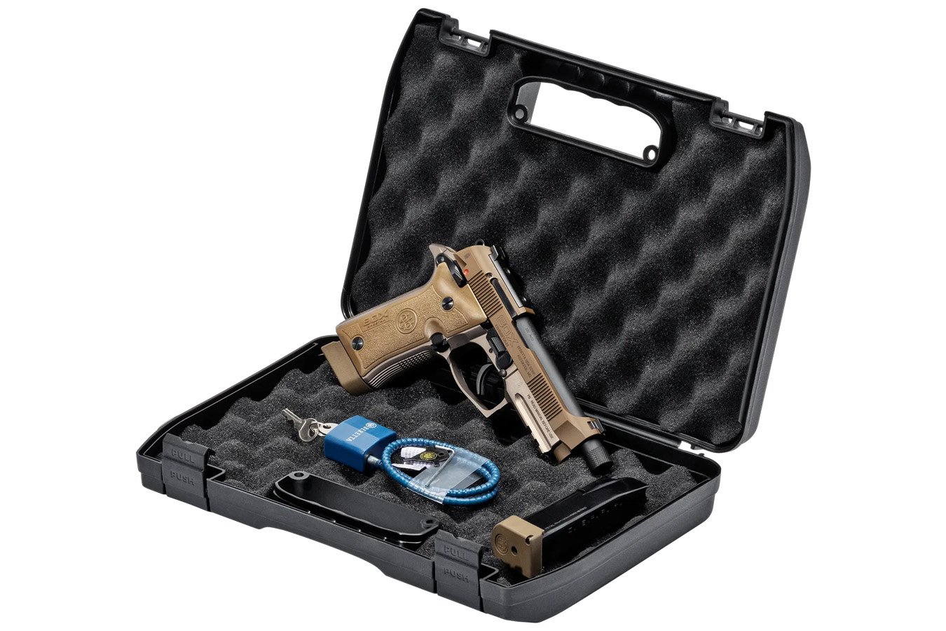 BERETTA 80X Cheetah 380 ACP Pistol with Tactical Desert Finish
